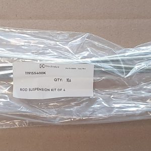 119155400K Simpson Top Loader Washing Machine Rod Kit Suspension Set Of 4 Red