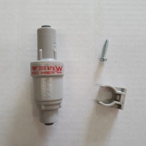 FMP350 John Guest/APEX Fridge pressure Regulator for Inlet to Valve (PLV) 1/4'