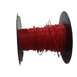 Oven Wire - High Temp Red AWG18 Sold Per Metre