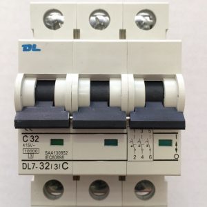30385NLS 20Amp 10KA MCB Three Pole Circuit Breaker
