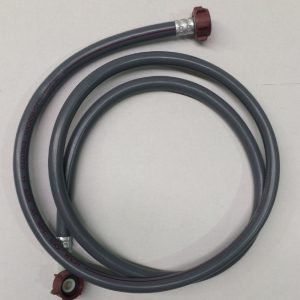 W046 HOSE INLET 2.5M GREY PLASTIC HOT/COLD