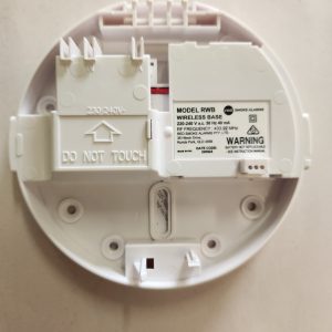 Red Smoke Alarms Smoke Alarm Mounting Base With Wireless Interconnect For Use With R240 and R240RC