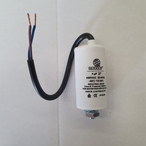 4UF Capacitor with Wire
