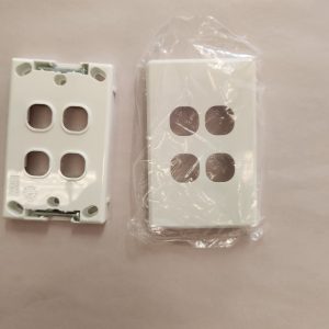 30604NLS 4 Gang Plate and Grid