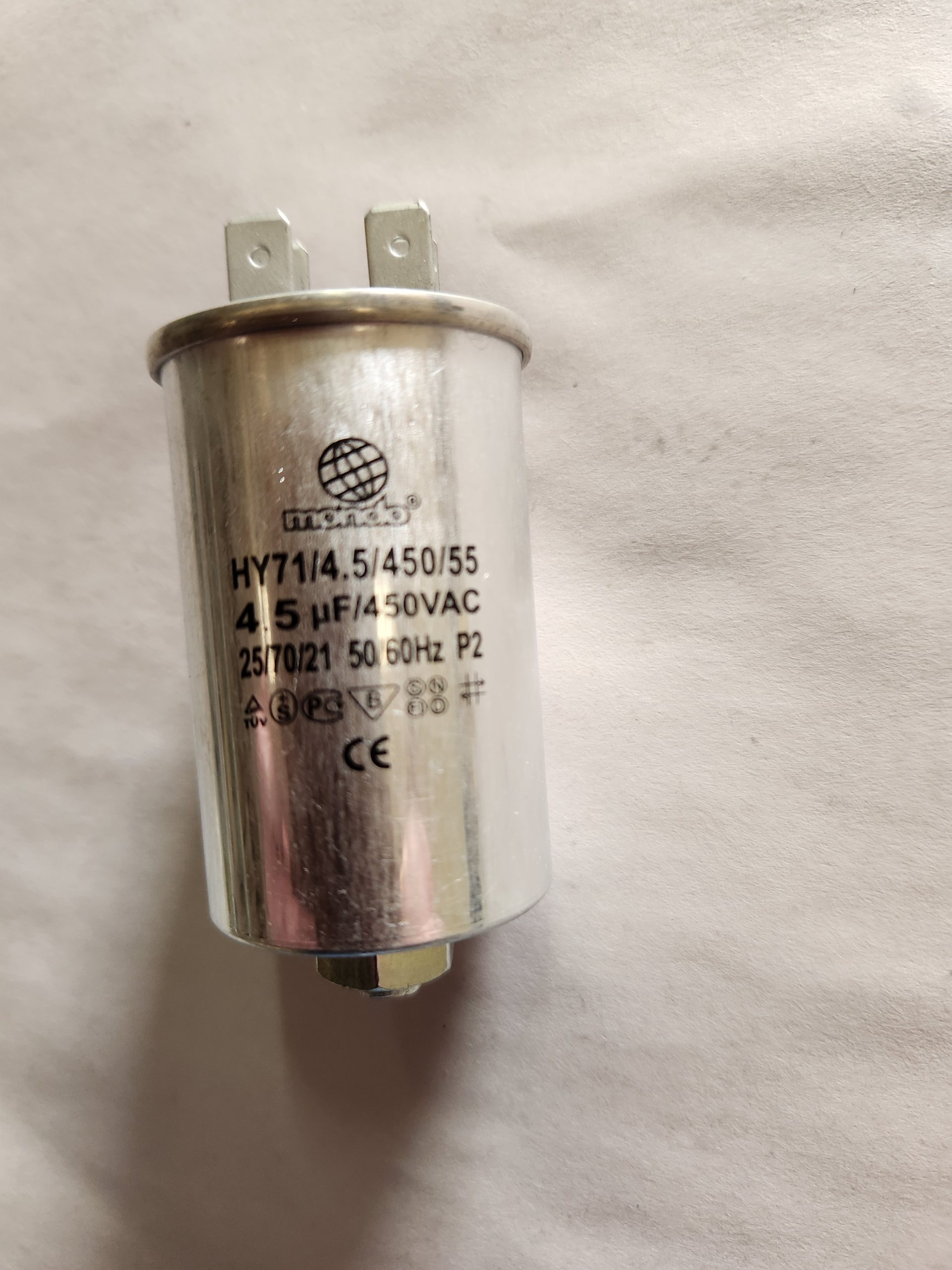 4.5UF Metal Start Run Capacitor
