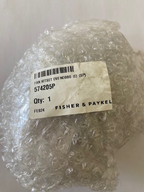 574205P Fisher & Paykel Delonghi Fan kitset oven OB60